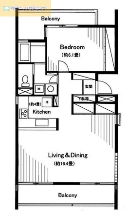 アリソ東船橋の物件間取画像